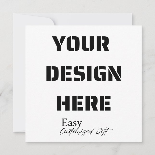 Carte Portrait 5,25 pouces x 5,25 pouces (Devant)