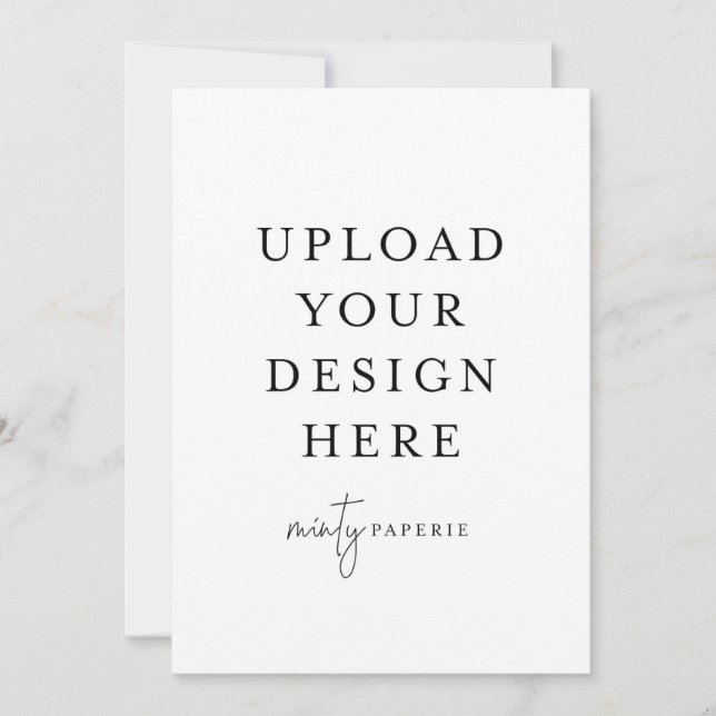 Carte Portrait de 5 po x 7 po (Devant)