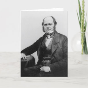 Carte Portrait de Charles Darwin, 1854