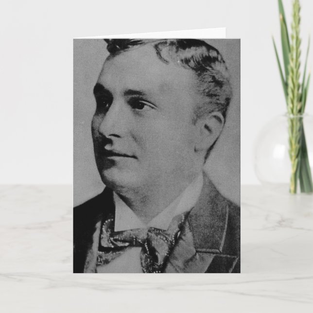 Carte Portrait de Charles Spencer Chaplin, Sr (Devant)