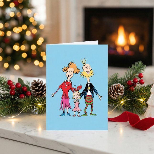 Carte Portrait de famille de Cindy Lou Who (Créateur téléchargé)