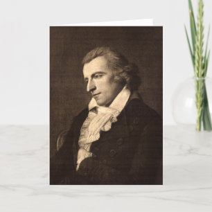Carte Portrait de Friedrich Schiller