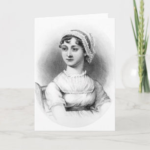 Carte Portrait de Jane Austen