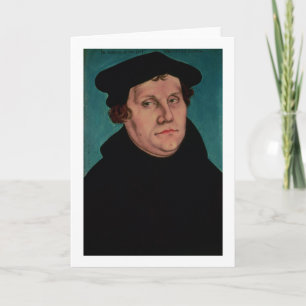 Carte Portrait de Martin Luther, 1529
