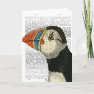 Carte Portrait de Puffin