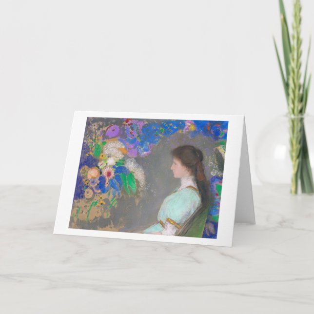 Carte Portrait de Violette Heymann, Redon (Devant)