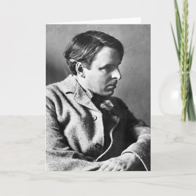 Carte Portrait de W.B. Yeats (Devant)