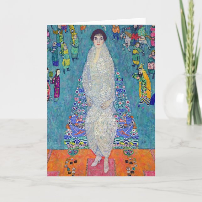Carte Portrait d'Elisabeth Lederer, Gustav Klimt (Devant)