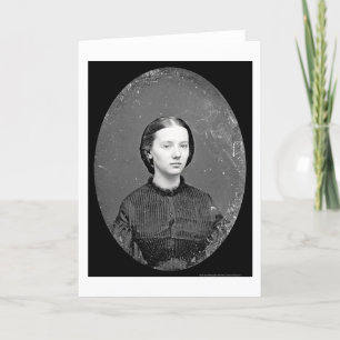 Carte Portrait du daguerréotype 1862 de champ d'Augusta