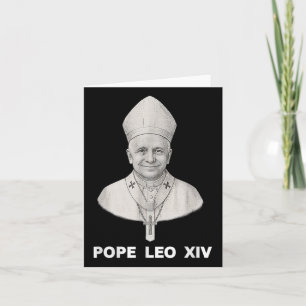 Carte Portrait du Pape Leo Xiv
