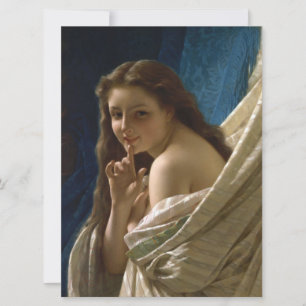 Carte Portrait d'une jeune femme féroce