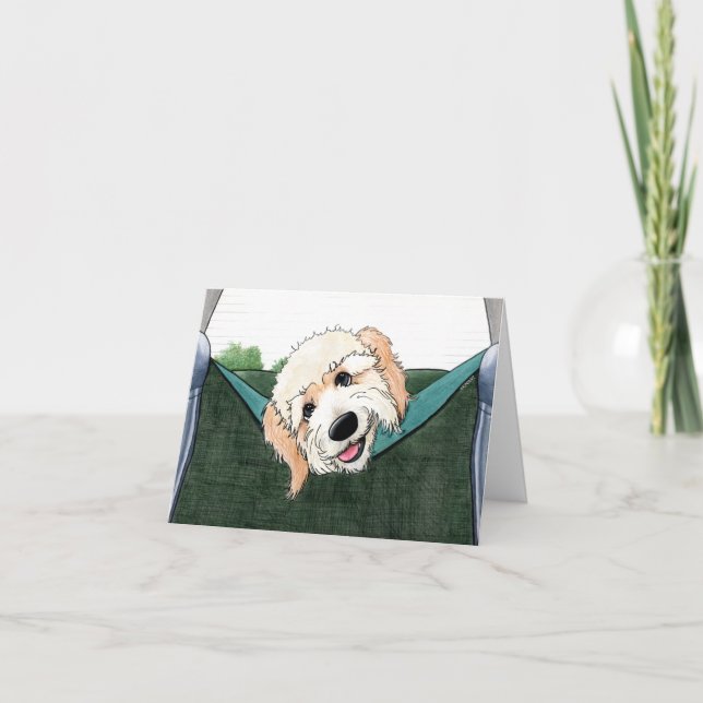 Carte Portrait Gabby KiniArt (Devant)