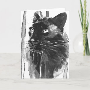 Carte Portrait Panther