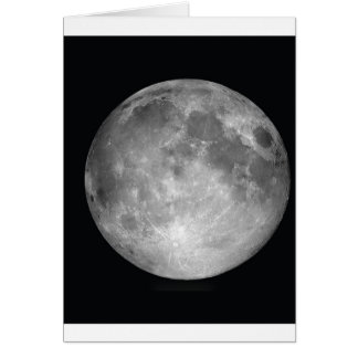 Carte Portrait Pleine lune