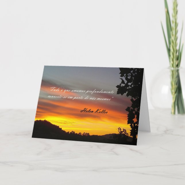 Carte Portuguese:Condolencias / Pesames /sympathy 1 (Devant)