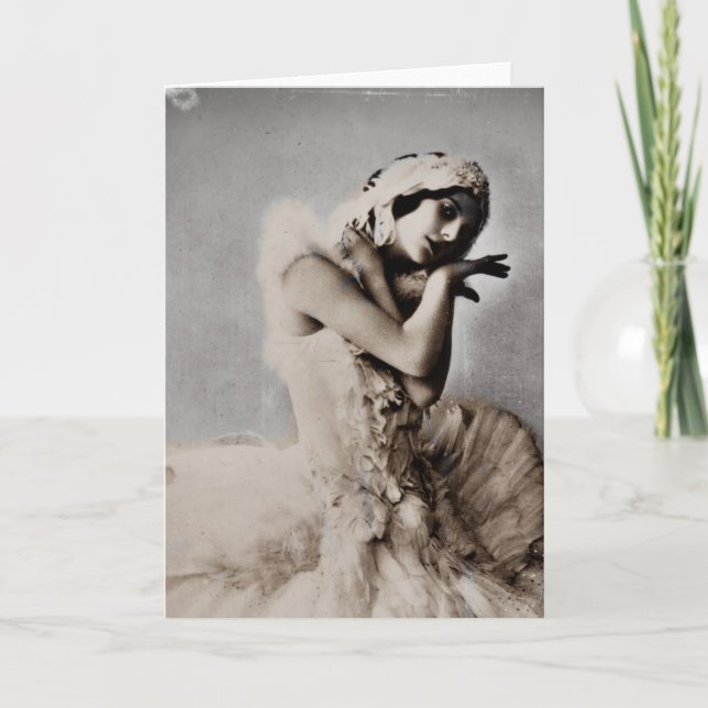 Carte Posé en Pointe (Devant)