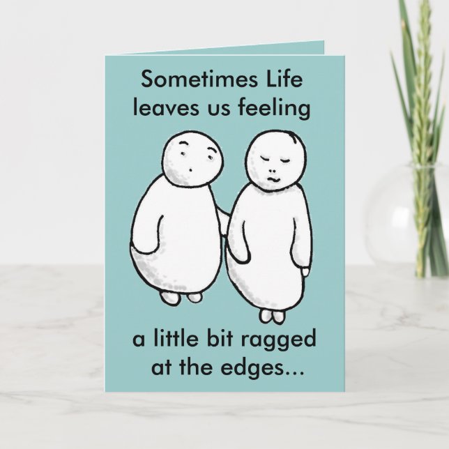 Carte Pose-toi sur moi - quand tu te sens (Devant)