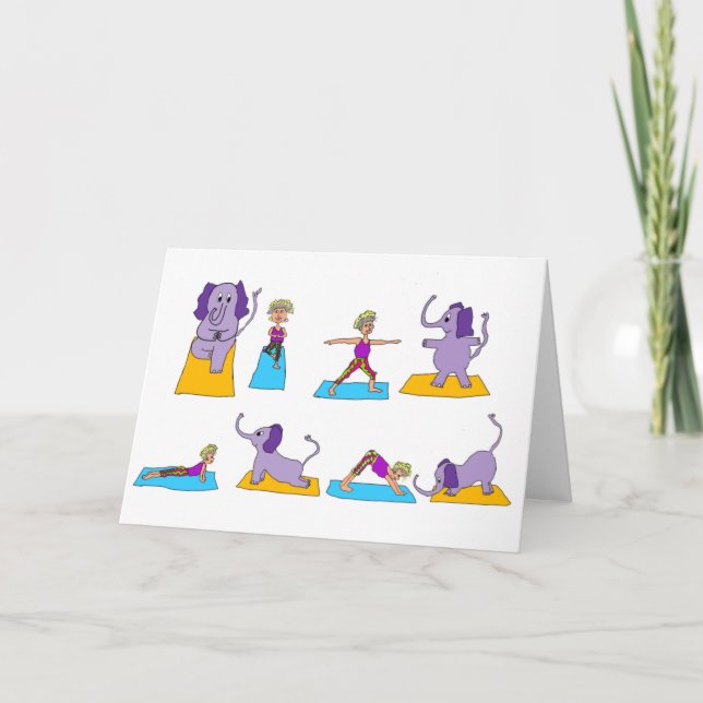 Carte Poses Yoga (Devant)