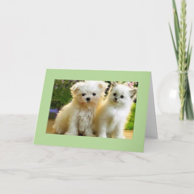 CARTE POSING JUSTE* POUR VOTRE ANNIVERSAIRE (Devant)