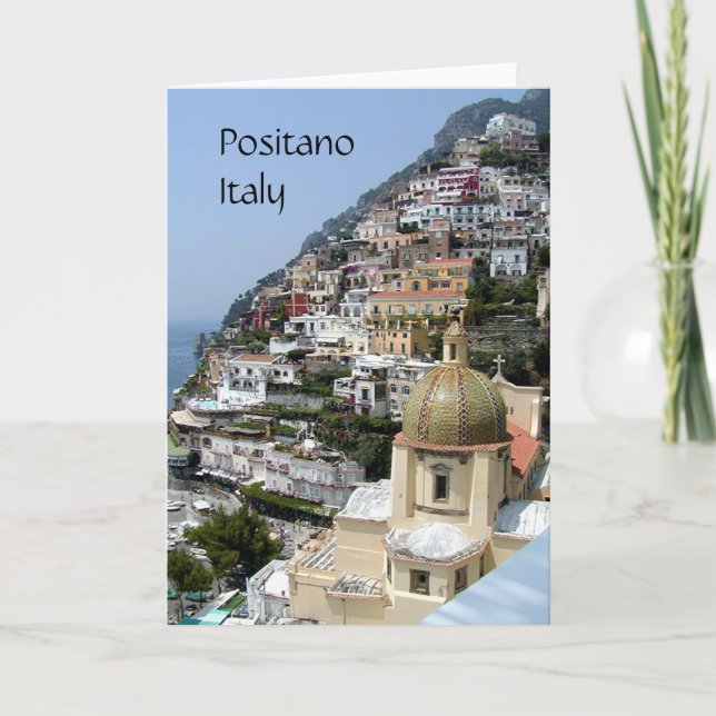 Carte Positano - 'le Duomo (Devant)