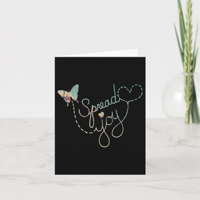 Carte Positivité et ampli graphique inspirationnel ; Cor (Devant)