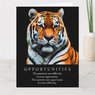 Carte Possibilités de motivation Citer Tigre