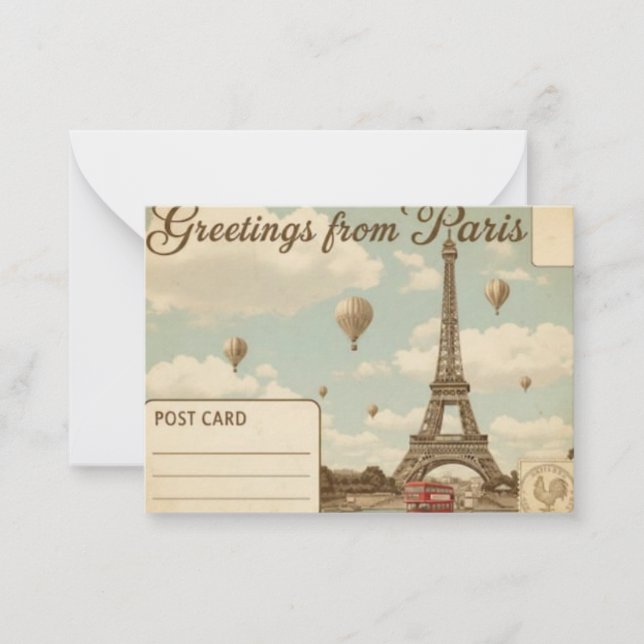 CARTE POSTALE (Devant)