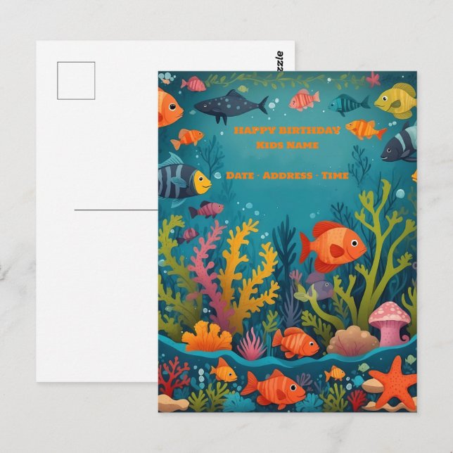 Carte postale (Devant / Derrière)