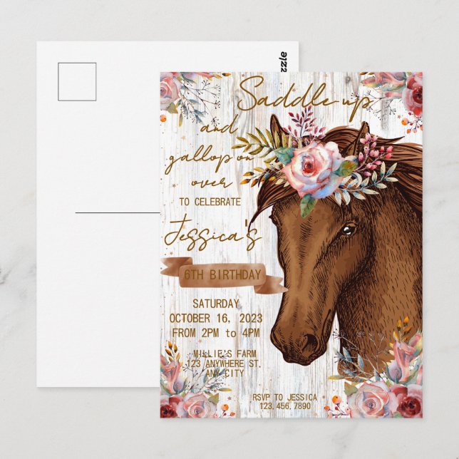 Carte postale (Devant / Derrière)