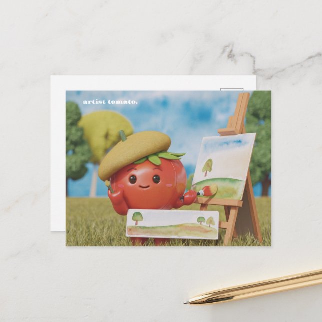 Carte postale (Devant/Arrière en situation)