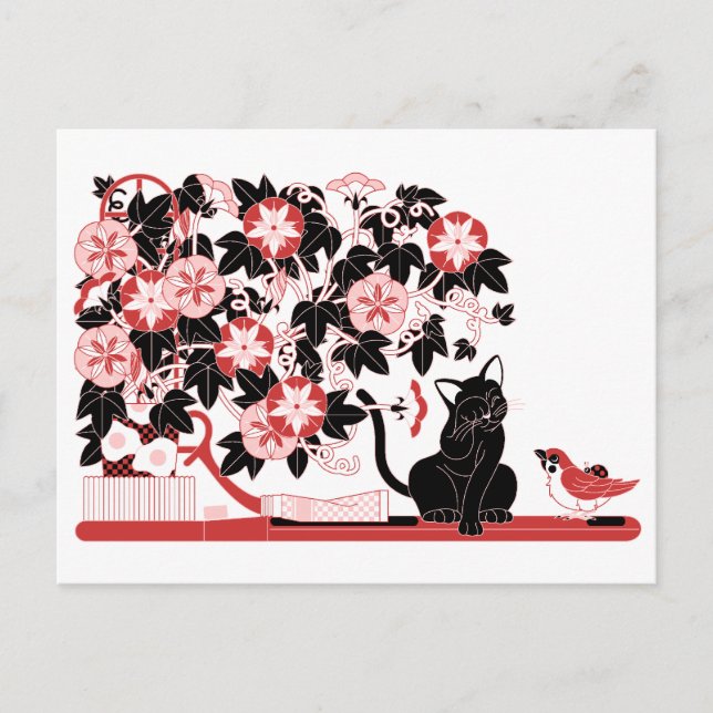 Carte Postale おはようあさがお（Good morning,morning glory.） (Devant)