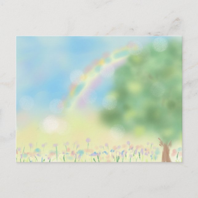 CARTE POSTALE こころの楽園 (Devant)