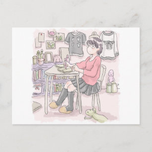 CARTE POSTALE さ に ご く じ