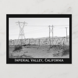 Carte Postale ¯\_(ツ)_/¯ Shrug Electricity Desert California