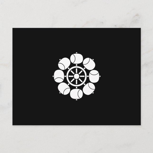 CARTE POSTALE 八 つ 水 車 (Devant)