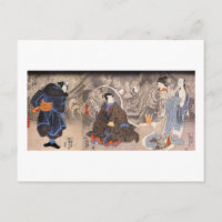 化 け 猫, 国 芳 Apparition du Chat monstrueux, Kuniyosh