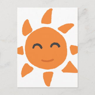 CARTE POSTALE 笑 顔 の 太 陽