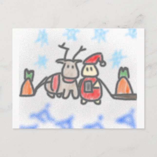 CARTE POSTALE 配 中 達 (Devant)