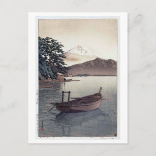 Carte Postale 長 浜 海 岸 の 士 富, vue sur le mont Fuji de la plage de