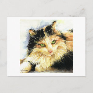 Carte Postale 0010 Calico Cat