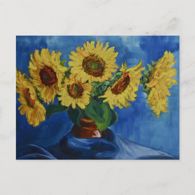 Carte Postale 0062-les Tournesols (Devant)