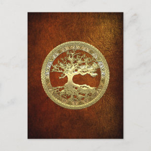 Carte Postale [01] Arbre doré de la vie