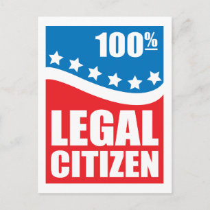 Carte Postale 100% citoyen légal