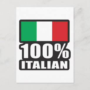 Carte Postale 100% italien