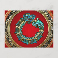 [100] Serpent Dieu Quetzalcoatl [Jade]