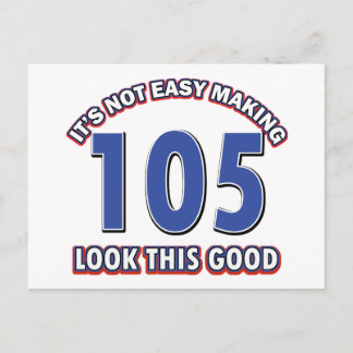 Carte Postale 105e anniversaire