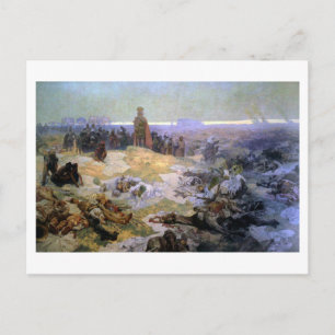 Carte Postale #10 Après la bataille de Grunwald, Mucha