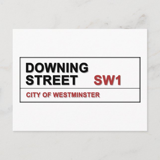 Carte Postale 10 Downing Street Londres Angleterre (Devant)