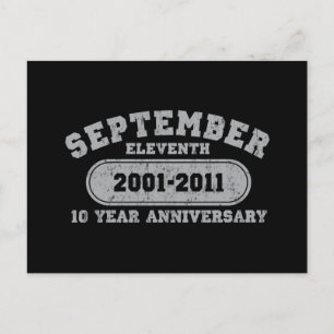 Carte Postale 11 septembre - 2011 Anniversaire