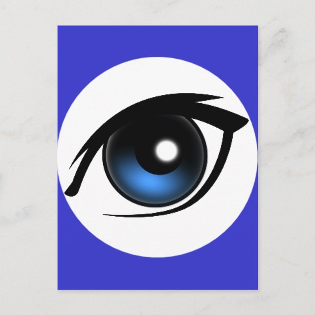 Carte Postale 1216137653542424074étroite_caricature_oeil_de_cari (Devant)